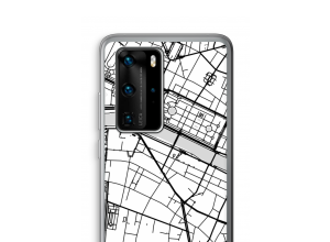 Bringen Sie einen Stadtplan auf Ihr Huawei P40 Pro case