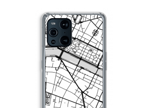 Bringen Sie einen Stadtplan auf Ihr Oppo Find X3 case
