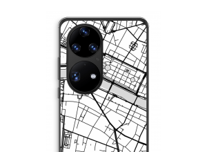 Bringen Sie einen Stadtplan auf Ihr Huawei P50 Pro case