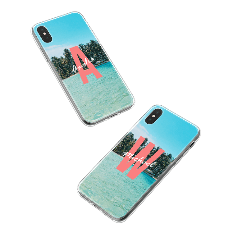 Put your monogram on a Samsung Galaxy S10 smartphone case
